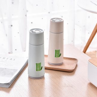 Bamboo Fiber Phone Stand Water Bottle 500ML