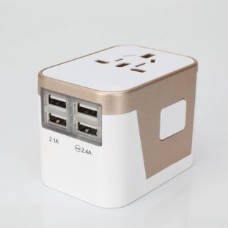 4 USB Port Universal Travel adapter