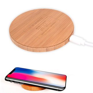 Bamboo wireless charger