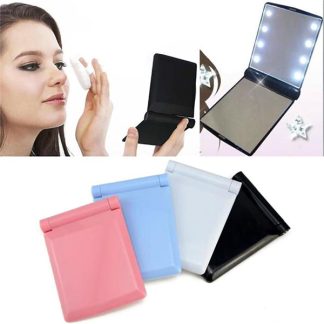 Portable LED mirror
