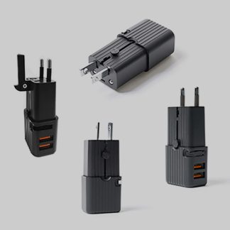 Mini travel adapter All in 1