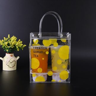 Reusable Transparent PVC Tote Gift Bag