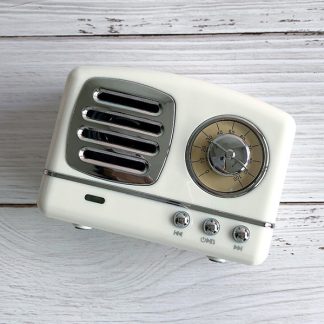 Retro radio bluetooth speaker