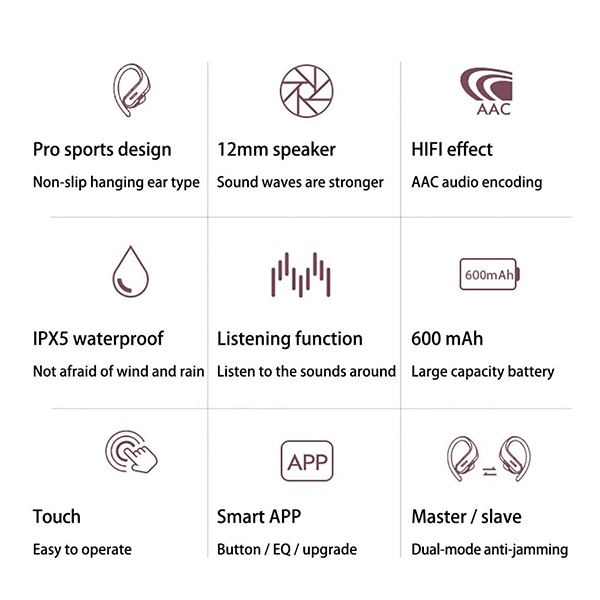 QCY T6 Sport Bluetooth Earbuds:圖片 10