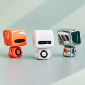 Robot Shape Speaker with selfie function-900mAh