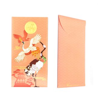 Fabric Red Packet with embroidery logo