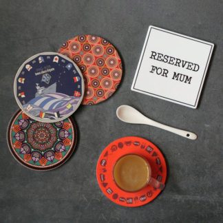 Ceramic coaster