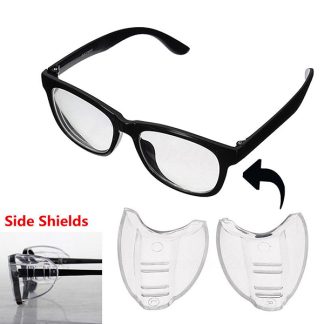 Glasses protective flanks