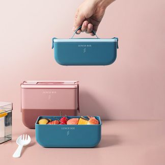 Japanese Style Double Layer Lunch Box