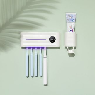 Rechargeable UV toothbrush sterilizer