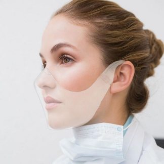 Transparent Plastic Face Mask