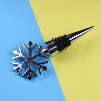 Christmas snowflake wine stopper