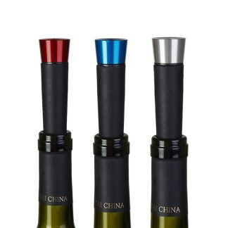 Vacuum aluminum wine stopper