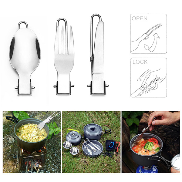 Foldable Camping Cutlery Set:圖片 5