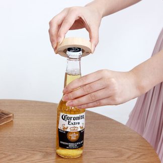Wooden Bottle Opener with magnet