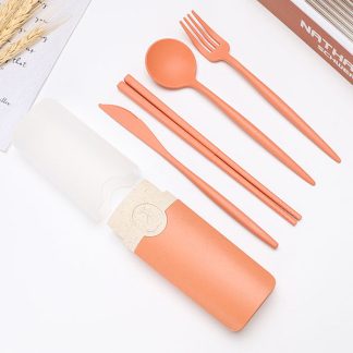 Morandi Wheat straw tableware set