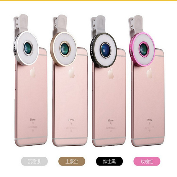 6 in 1 led selfie lens set:圖片 3