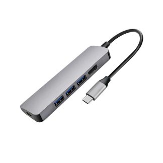 USB 3.0 Ultra Slim  TypeC Hub (5 Ports)