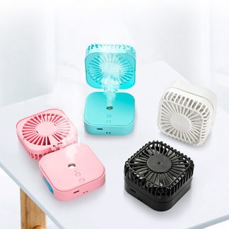 Portable spray necklace fan-600mAh