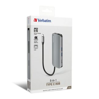 Verbatim-8-in-1 Type C Hub