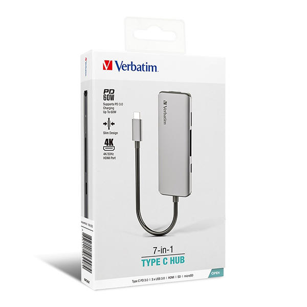 Verbatim-7-in-1 Type C Hub