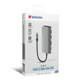 Verbatim-4-in-1 Type C Hub