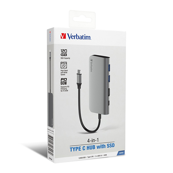 Verbatim-4-in-1 Type C Hub