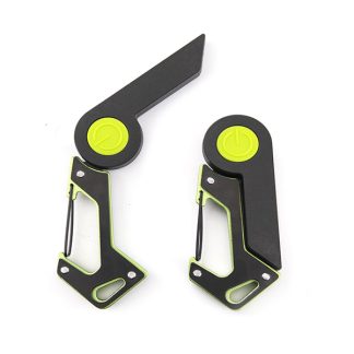 Stylish carabiner with COB light