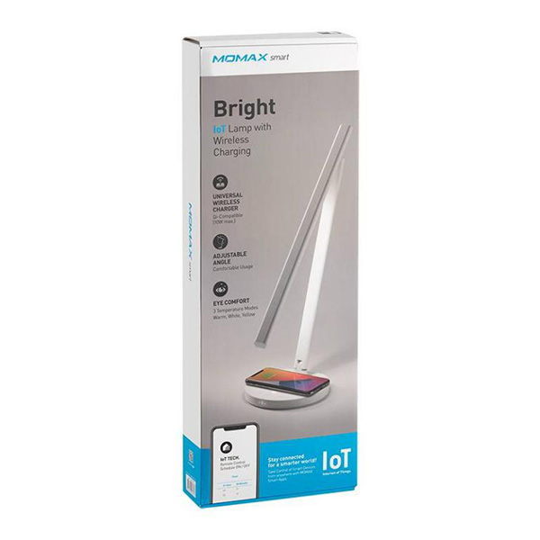 Momax-LED Lamp with wireless charger(With apps)