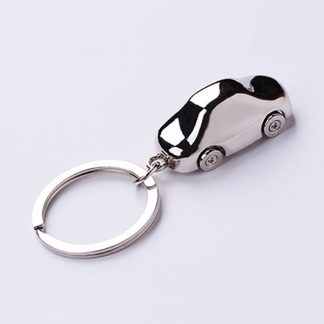 Car shape matel keychain