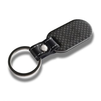 Metal PU Keychain