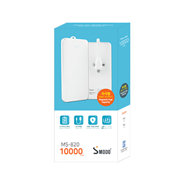 Korean Style 3 in 1 Power bank- 6000MAH(TYPE-C+IPHONE+MICRO):圖片 10