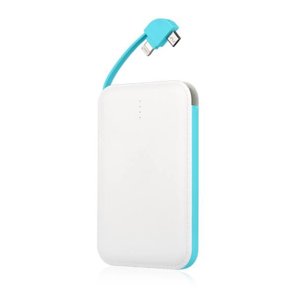 Korean Style 2 in 1 Power bank- 5000MAH(IPHONE+MICRO):圖片 2
