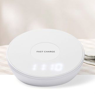Wireless charger stand with Alarm-10W