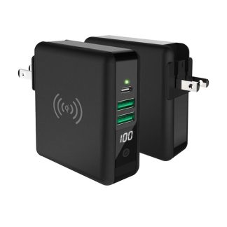 Wireless charger fast charge QI 15W Power bank adapter-10000mAh