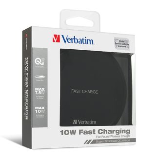 Verbatim-10W round shape wireless charger