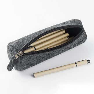Stylish Felt Ziper Pencil Bag