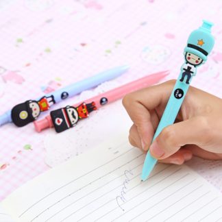 PVC figture ball pen