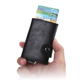 Luxury RFID PU card holder