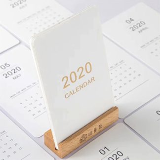Wood stand Calendar