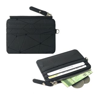 Stylish PU Zipper Cardholder