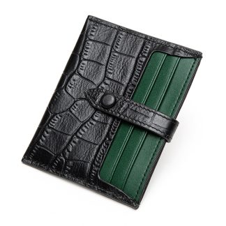 RFID Card holder with crocodile pattern