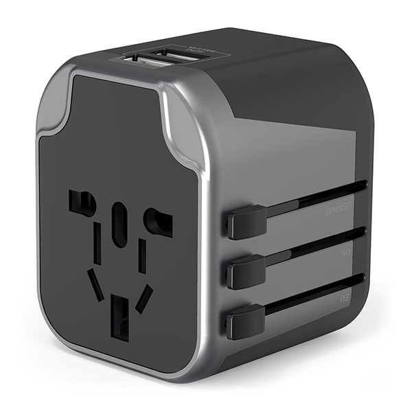 USB charger travel adapter with 2 usb ports:圖片 2