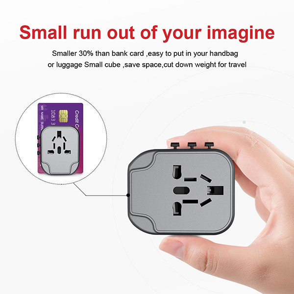 USB charger travel adapter with 2 usb ports:圖片 7