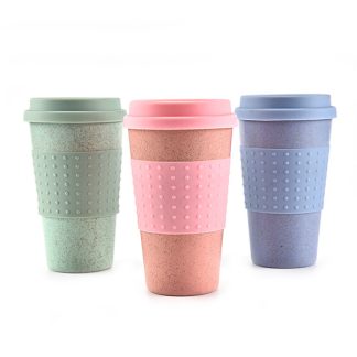 Wheat straw coffee mug