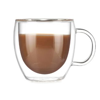 Double wall coffee glass 150ML