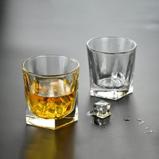 Luxury Pentangle Whiskey Glass-266ML