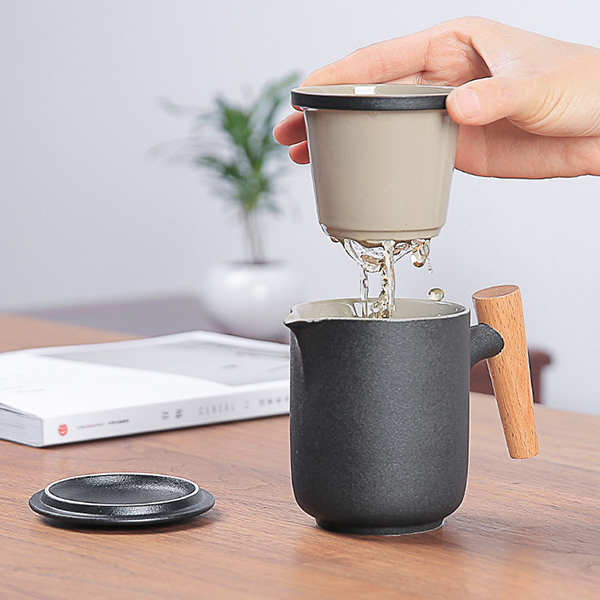 Portable Ceramic teapot cup set:圖片 4