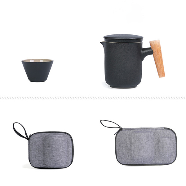 Portable Ceramic teapot cup set:圖片 11