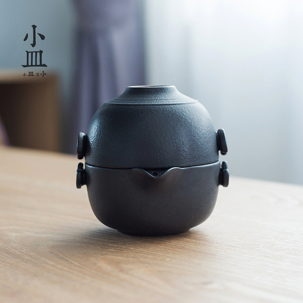 2 in 1 Ceramic teapot cup set -120ml:圖片 3